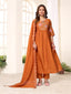 Thread with Hand Work Anarkali Kurti Pair