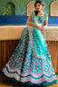 Function Wear Heavy Work Aqua Color Lehenga Choli