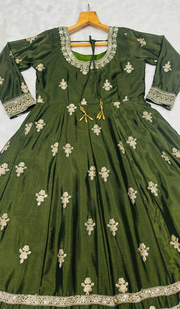 Premium Readymade Anarkali Suit Set