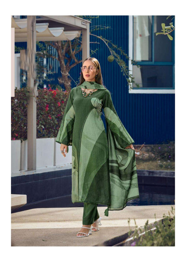 Beautiful Digital Prainted Rayon Three Piece Pair