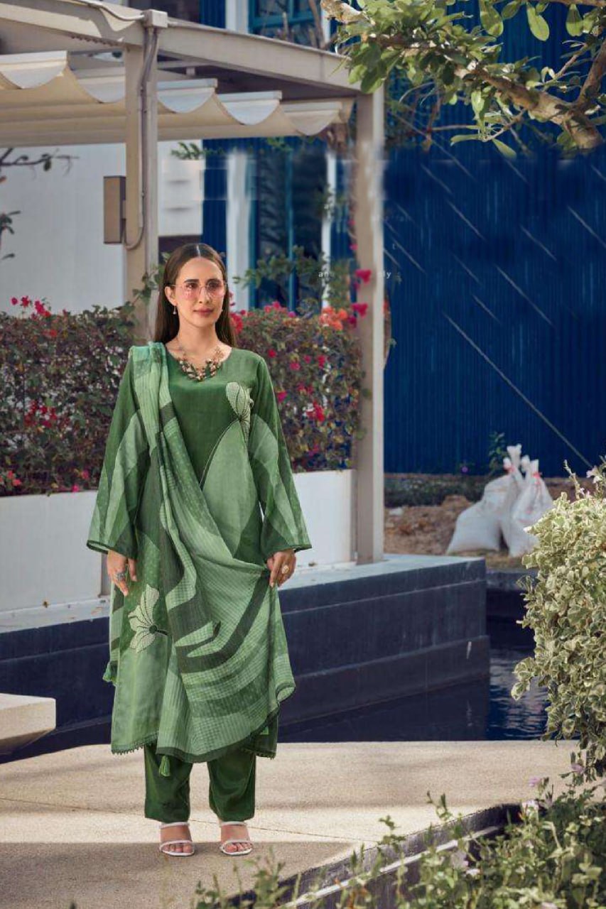 Beautiful Digital Prainted Rayon Three Piece Pair
