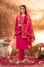 Thread Hand Work Straight Kurti Pant Dupatta Set