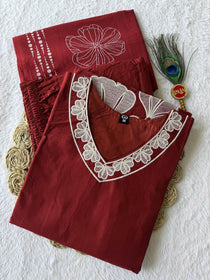 Festive Wear Thread Work Suit Set