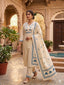 Heritage Bird Embroidered Kurta Set with Designer Printed Dupatta