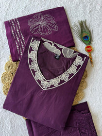 Festive Wear Thread Work Suit Set