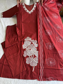 Festive Wear Thread Work Suit Set