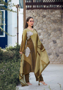 Beautiful Digital Prainted Rayon Three Piece Pair